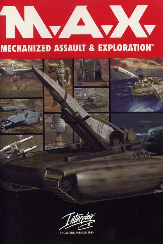 Manual for M.A.X.: Mechanized Assault & Exploration (DOS and Windows): Front
