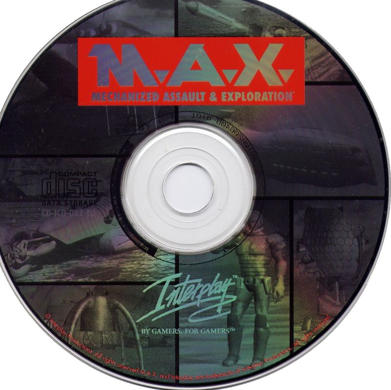 Media for M.A.X.: Mechanized Assault & Exploration (DOS and Windows)