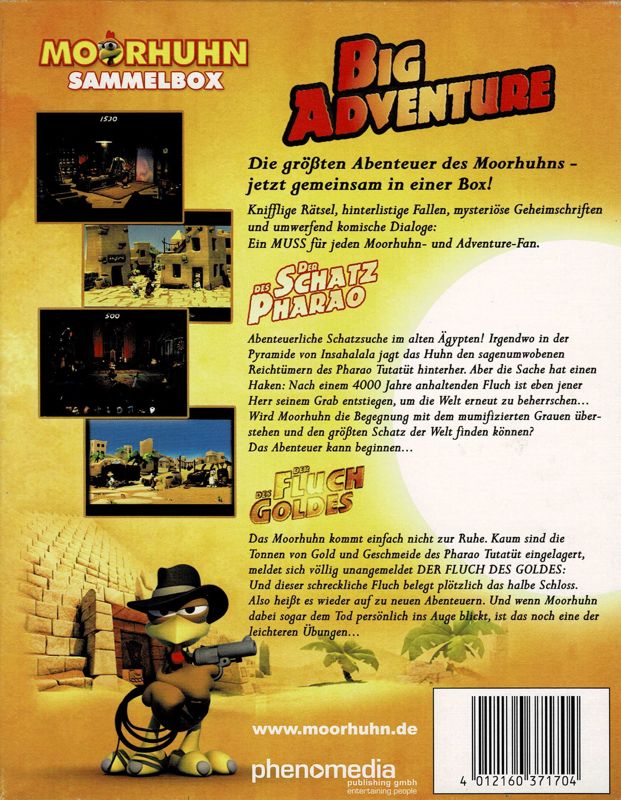 Moorhuhn: Big Adventure cover or packaging material - MobyGames