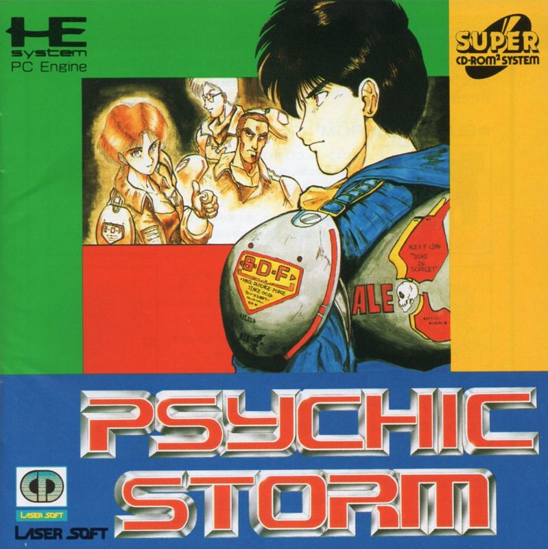 Front Cover for Psychic Storm (TurboGrafx CD)