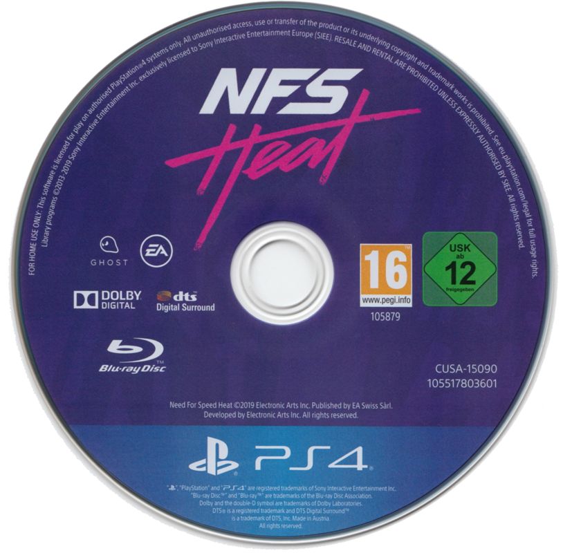 Media for NFS: Heat (PlayStation 4)