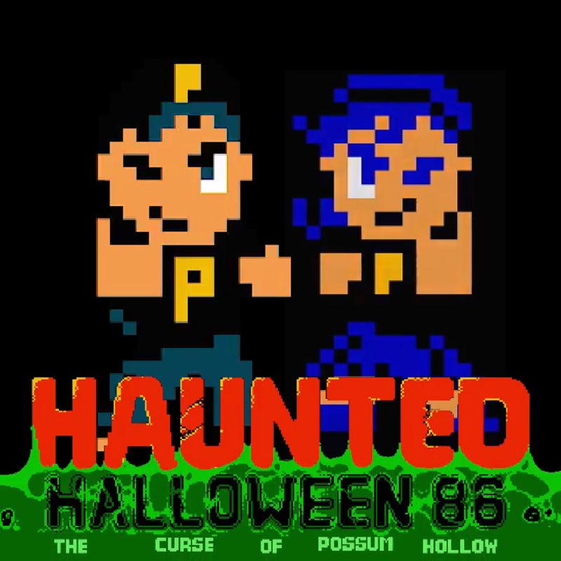 Front Cover for Haunted: Halloween '86 - The Curse of Possum Hollow (Nintendo Switch) (download release)