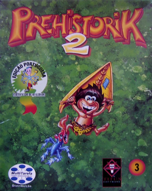Front Cover for Prehistorik 2 (DOS)