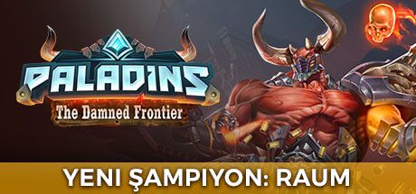 Front Cover for Paladins: Champions of the Realm (Macintosh and Windows) (Steam release): New Champion Raum Cover Art (Turkish version)