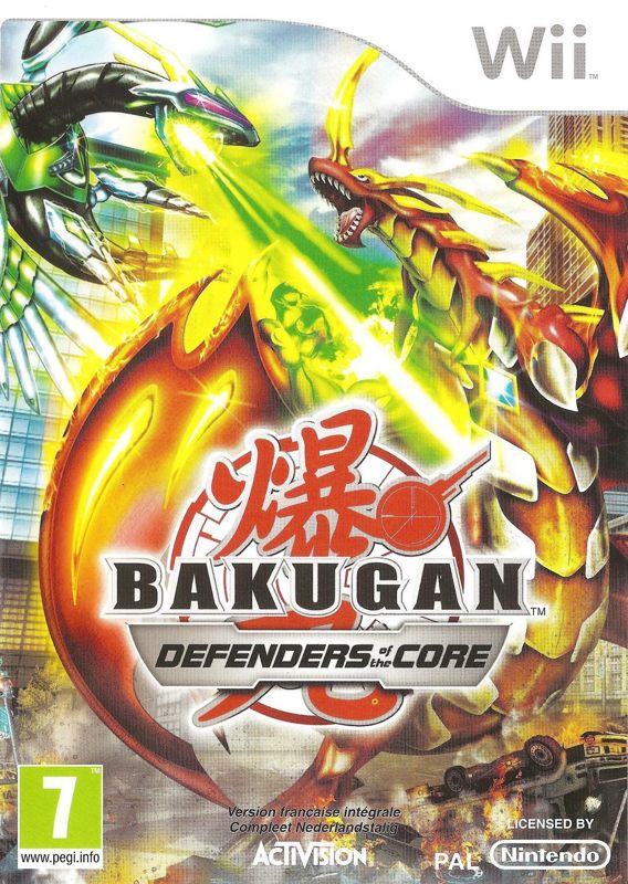 Front Cover for Bakugan: Defenders of the Core (Wii)