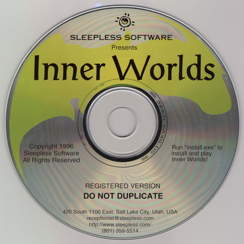 Front Cover for Inner Worlds (DOS and Linux)