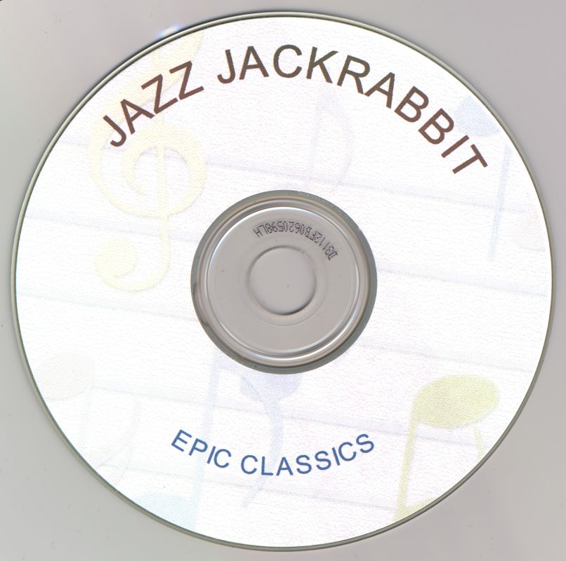 Media for Jazz Jackrabbit CD-ROM (DOS) (Epic Classics release)