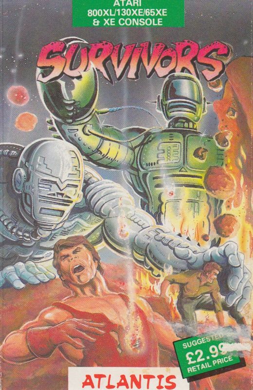 Front Cover for The Survivors (Atari 8-bit)