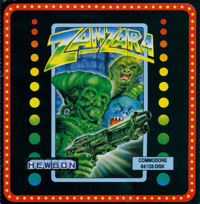 Front Cover for Zamzara (Commodore 64)