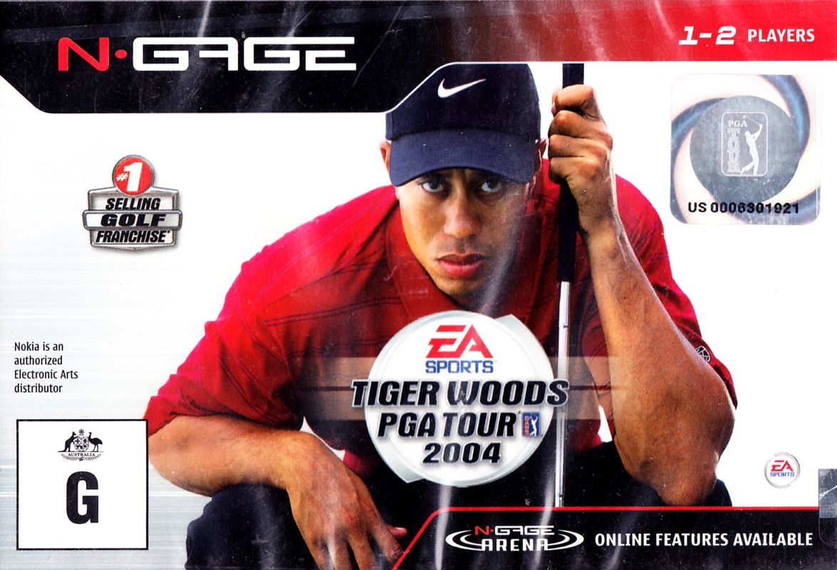 Front Cover for Tiger Woods PGA Tour 2004 (N-Gage)