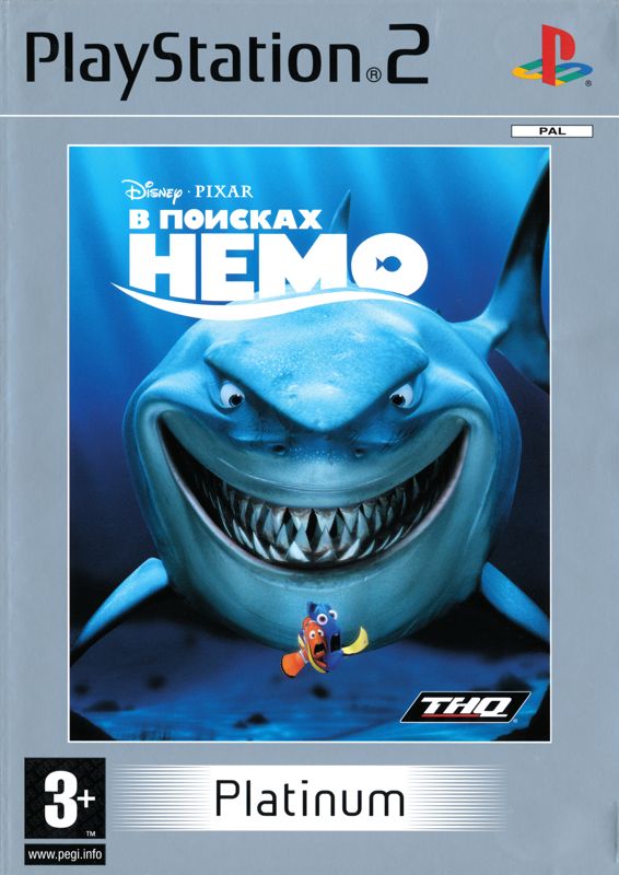 Front Cover for Disney•Pixar Finding Nemo (PlayStation 2) (Platinum release)
