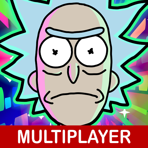 Front Cover for Rick and Morty: Pocket Mortys (Android) (Google Play release): Multiplayer
