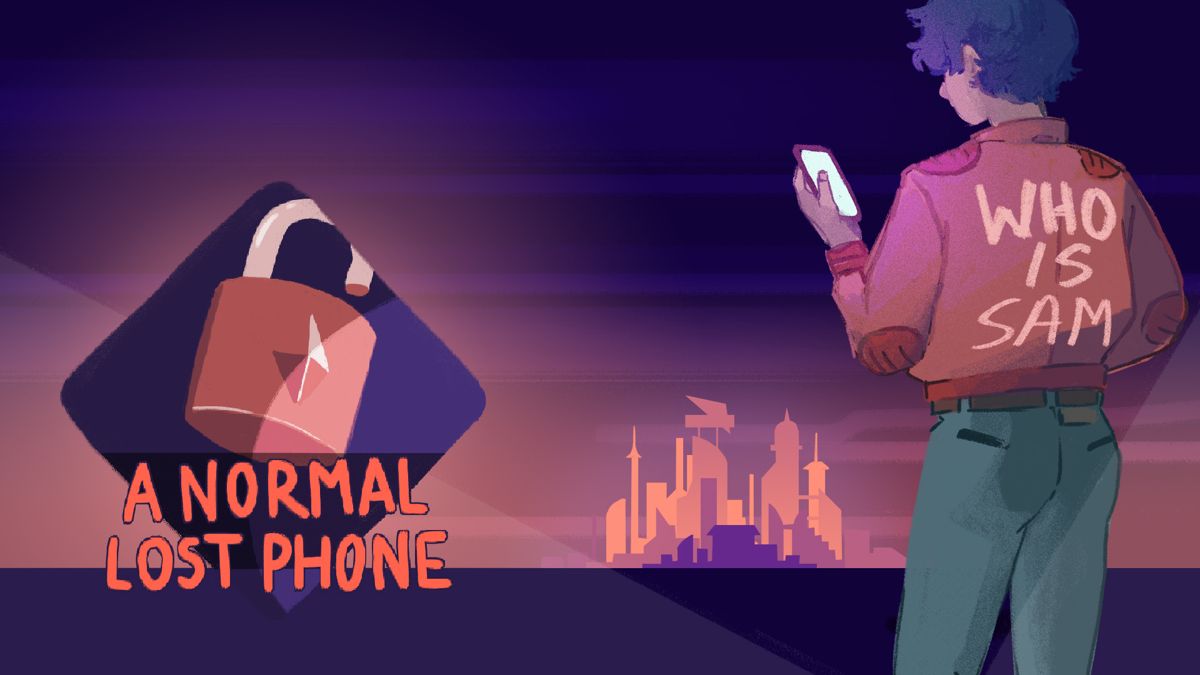 Front Cover for A Normal Lost Phone (Nintendo Switch) (download release): 2nd version