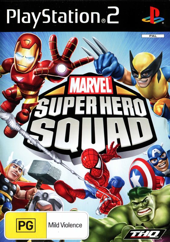 Front Cover for Marvel Super Hero Squad (PlayStation 2)