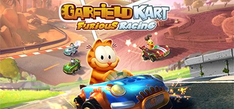 Front Cover for Garfield Kart: Furious Racing (Macintosh and Windows) (Steam release)