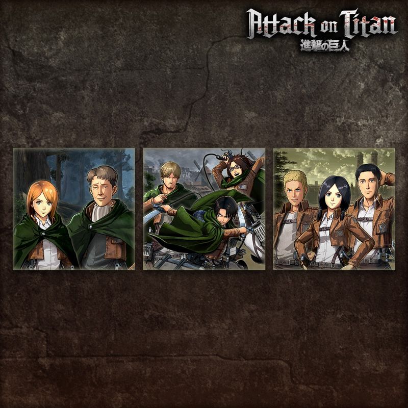 Front Cover for Attack on Titan: Episode 2 (PS Vita and PlayStation 3 and PlayStation 4) (download release)