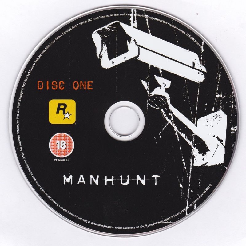 Manhunt cover or packaging material - MobyGames