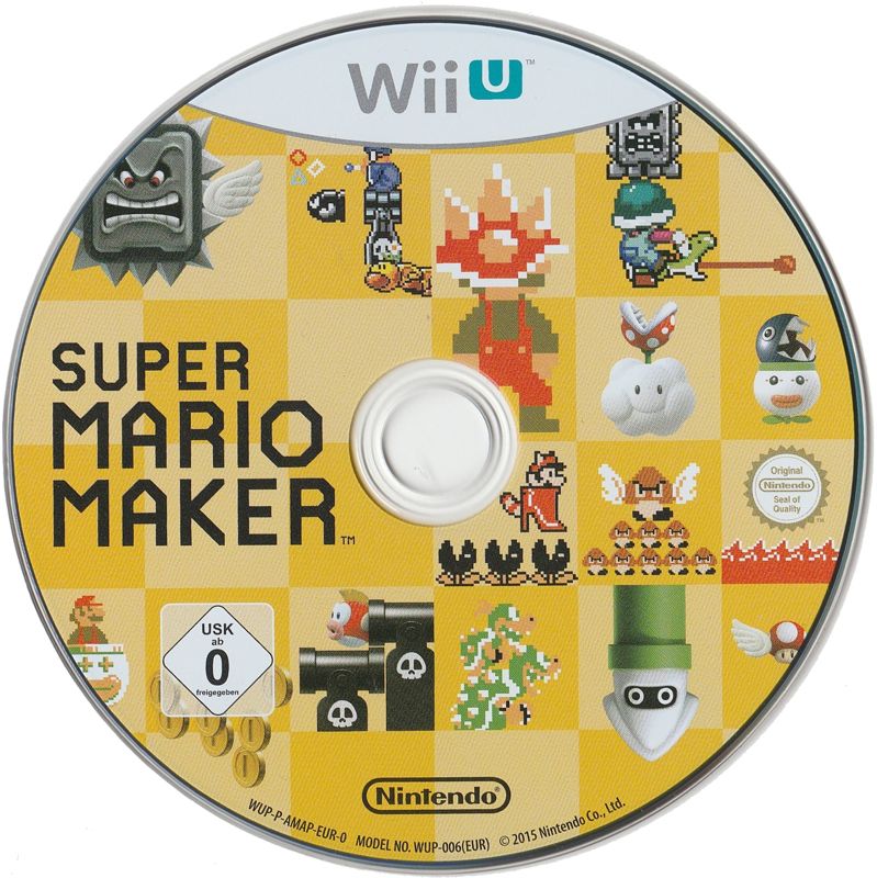 Media for Super Mario Maker (Mario Classic Colours Amiibo Bundle) (Wii U)