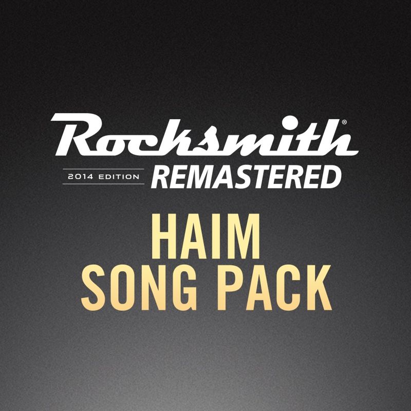 Front Cover for Rocksmith 2014 Edition: Remastered - HAIM Song Pack (PlayStation 3 and PlayStation 4) (download release)