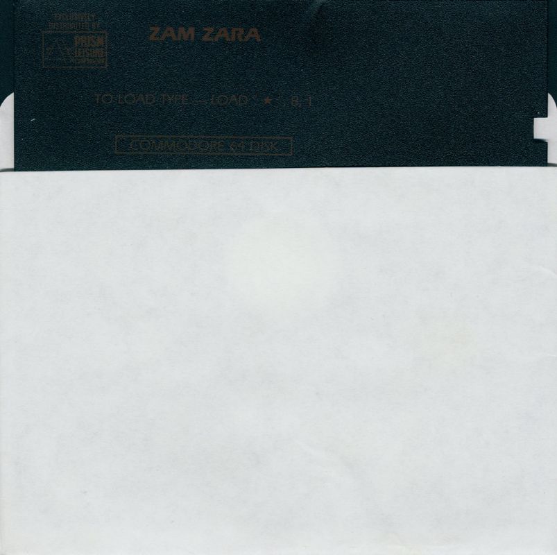 Media for Zamzara (Commodore 64)