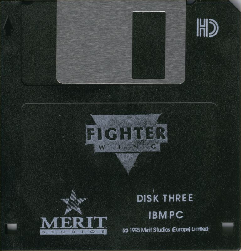 Media for Fighter Wing (DOS): Disk 3
