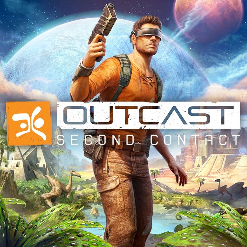 Front Cover for Outcast: Second Contact (PlayStation 4) (download release)