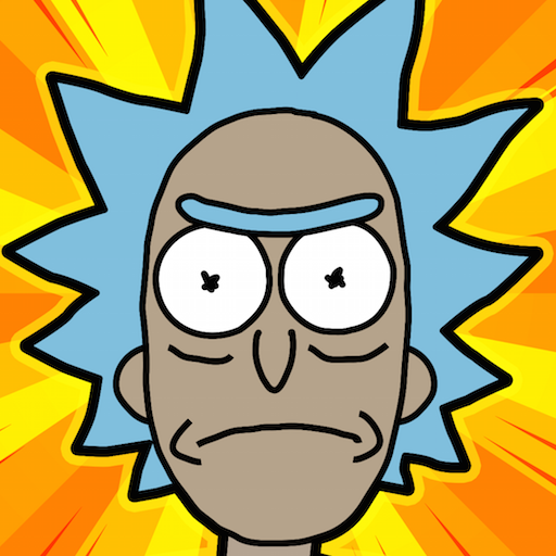Front Cover for Rick and Morty: Pocket Mortys (Android) (Google Play release): 2016 version