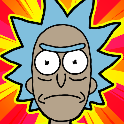 Front Cover for Rick and Morty: Pocket Mortys (Android) (Google Play release): 2016 version