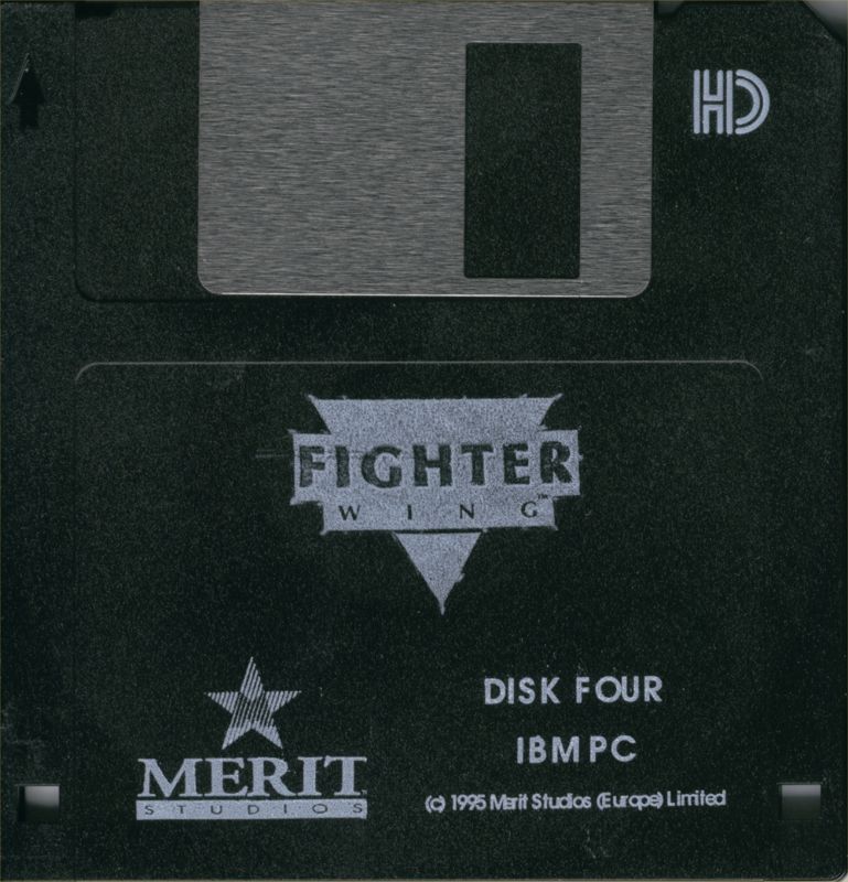 Media for Fighter Wing (DOS): Disk 4