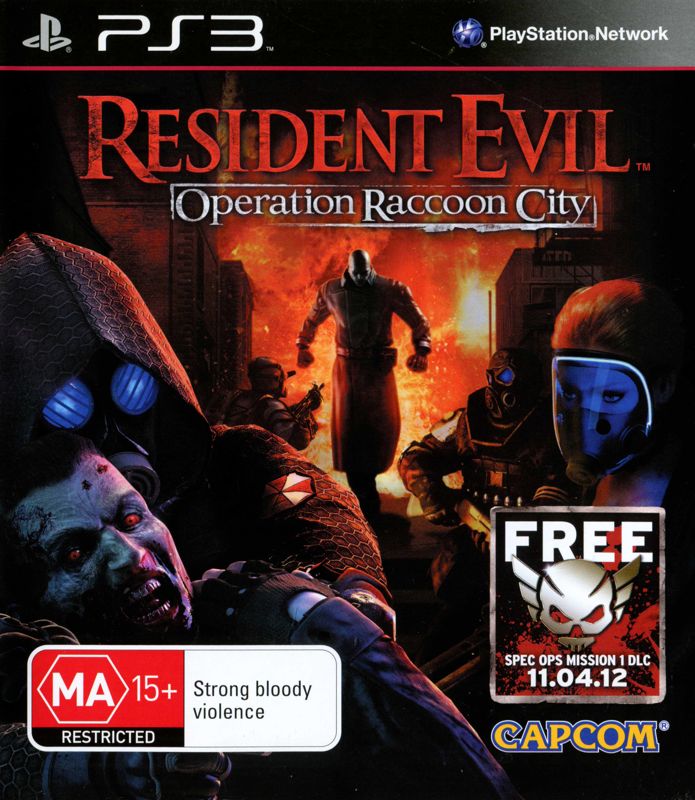 Front Cover for Resident Evil: Operation Raccoon City (PlayStation 3)
