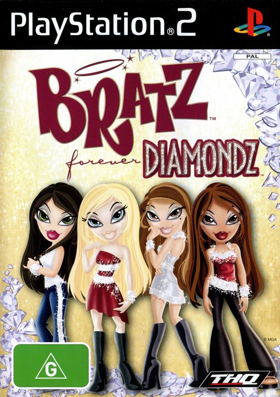 Front Cover for Bratz Forever Diamondz (PlayStation 2)
