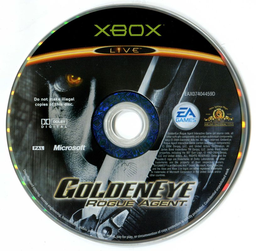 Media for GoldenEye: Rogue Agent (Xbox)