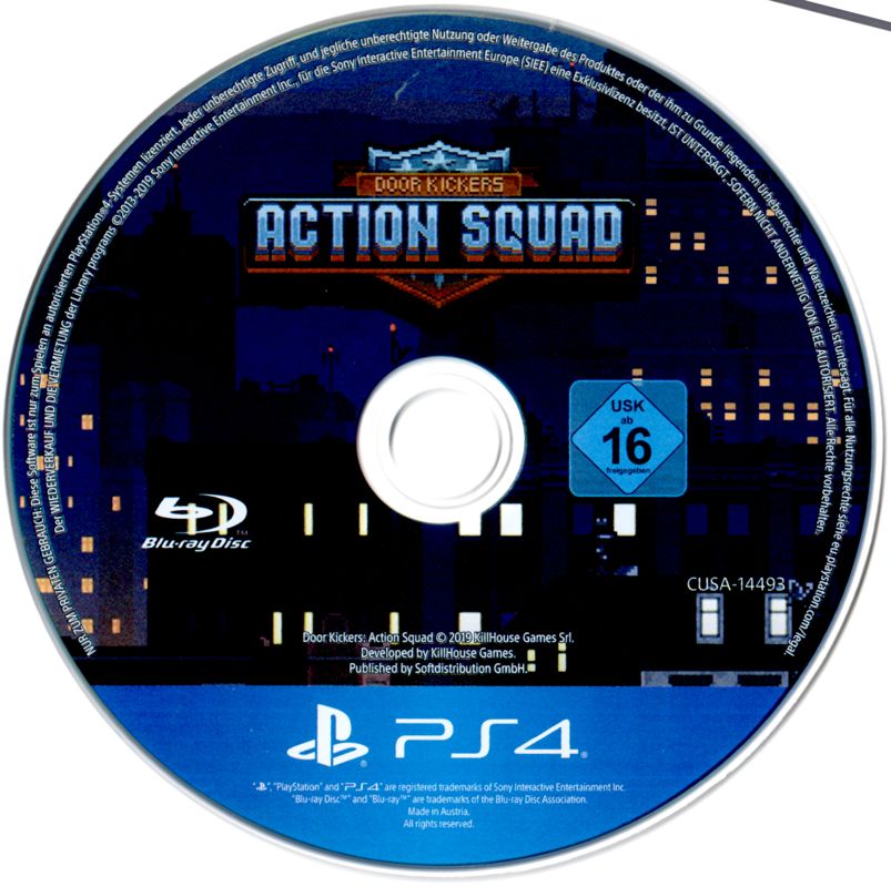 Media for Door Kickers: Action Squad (PlayStation 4) (Strictly Limited Games release)