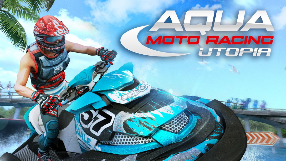 Front Cover for Aqua Moto Racing Utopia (Nintendo Switch) (download release): 2nd version