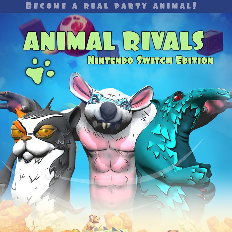 Front Cover for Animal Rivals (Nintendo Switch) (download release)