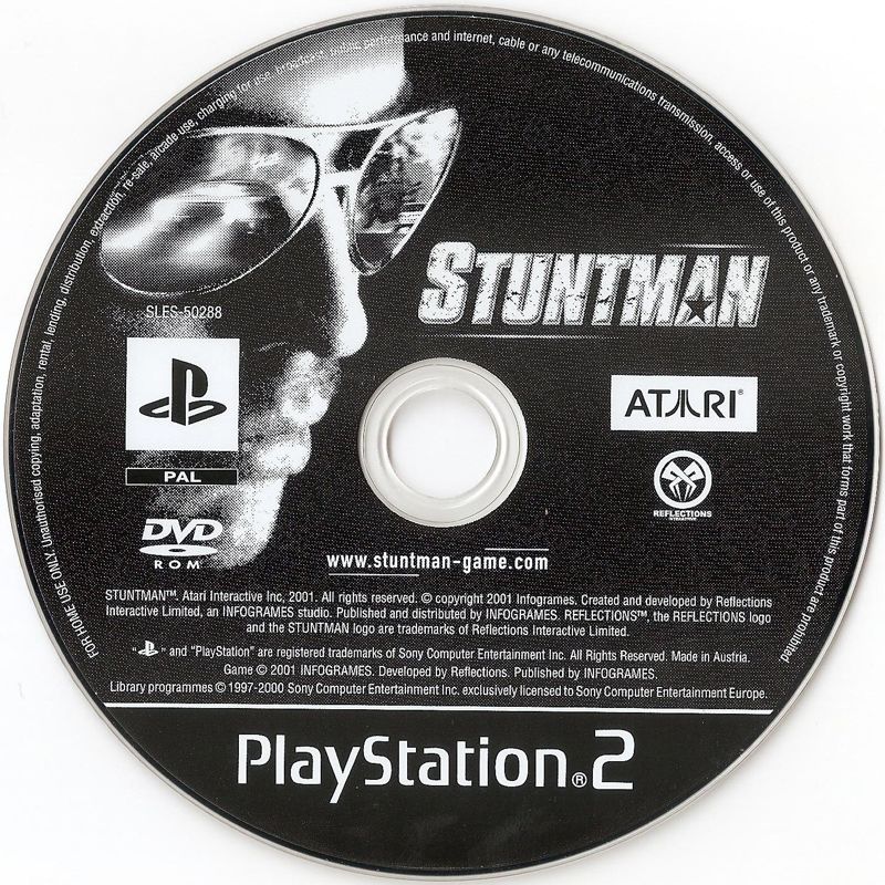 Media for Stuntman (PlayStation 2)