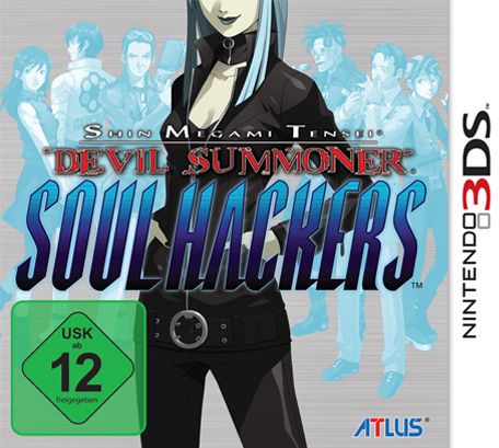 Front Cover for Devil Summoner: Soul Hackers (Nintendo 3DS) (download release)