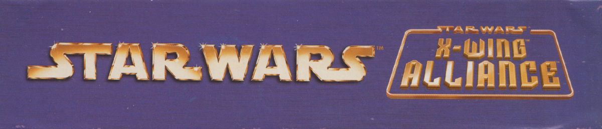 Spine/Sides for Star Wars: X-Wing Alliance (Windows) (X-Wing Alliance (#2232199)): Top
