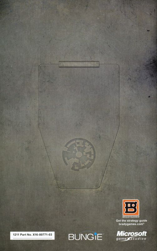 Manual for Halo: Reach (Xbox 360): Back