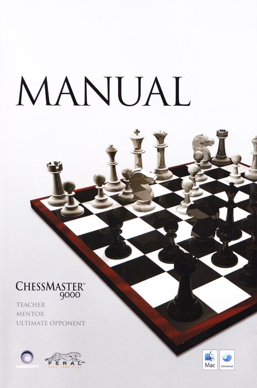 Manual for Chessmaster 9000 (Macintosh): Front