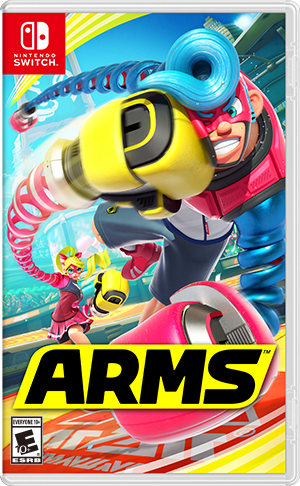 Front Cover for Arms (Nintendo Switch) (download release): 1st version