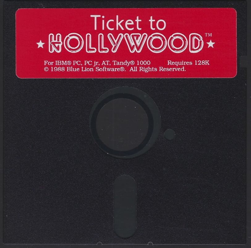 Media for Ticket to Hollywood (DOS)