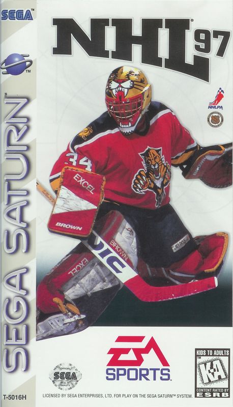 Front Cover for NHL 97 (SEGA Saturn)