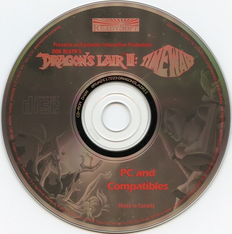 Media for Dragon's Lair II: Time Warp (Windows)