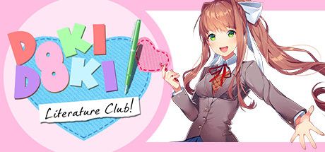 Front Cover for Doki Doki Literature Club! (Macintosh and Windows) (Steam release)