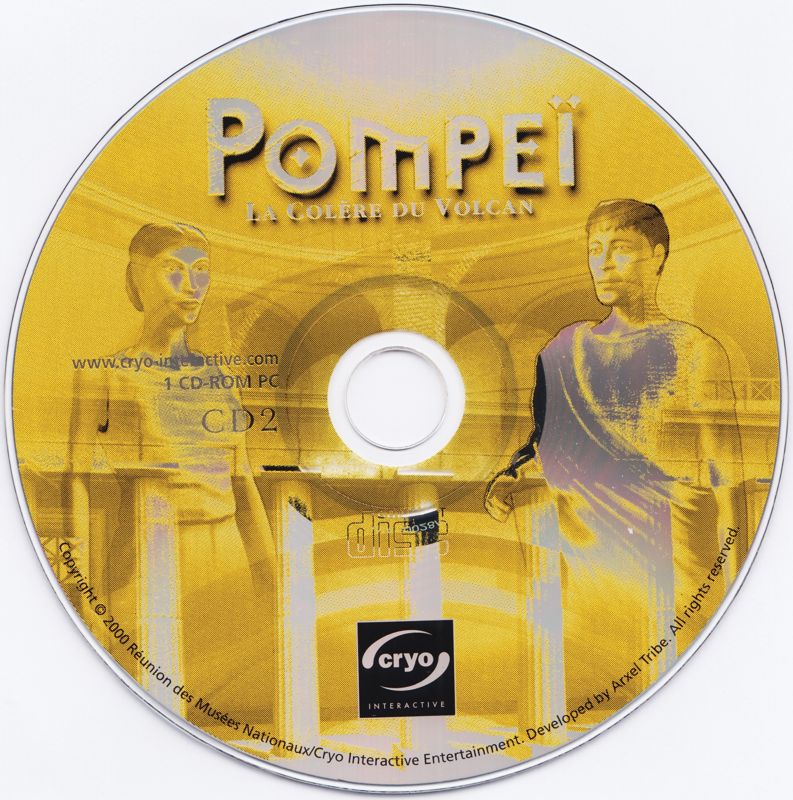 Media for TimeScape: Journey to Pompeii (Windows) (Alternate release): Disc 2