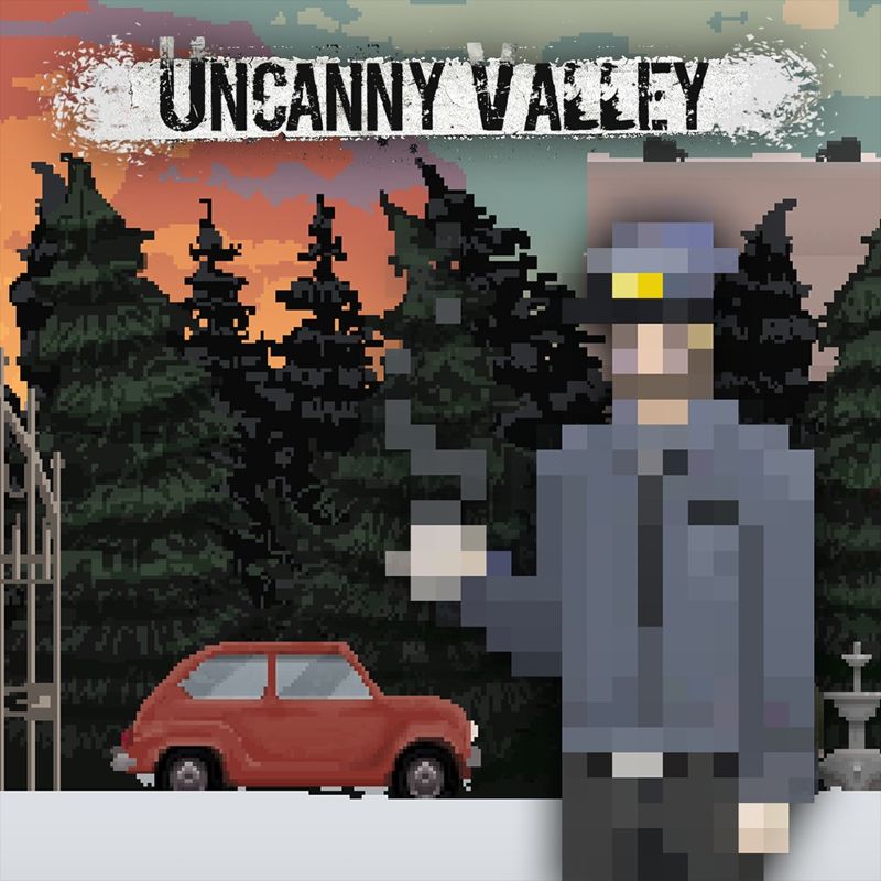 Front Cover for Uncanny Valley (PS Vita and PlayStation 4) (download release)