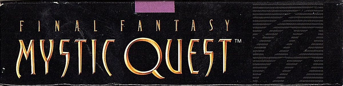 Spine/Sides for Final Fantasy: Mystic Quest (SNES): Right
