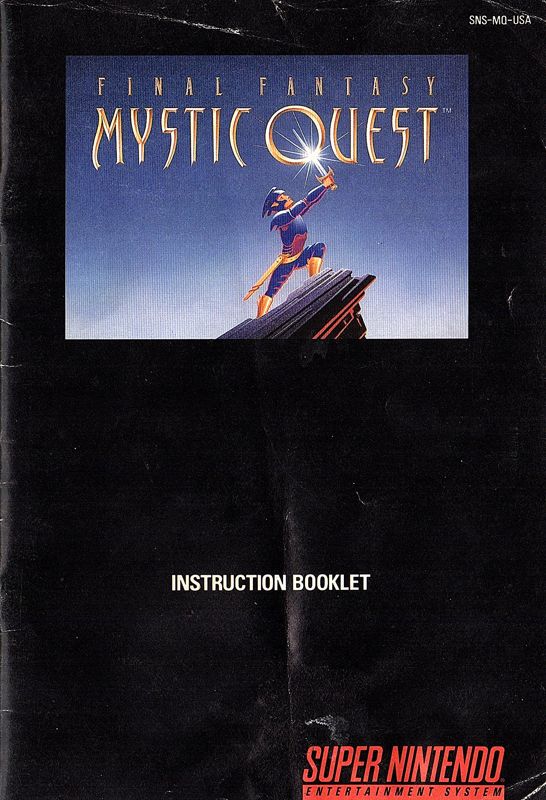 Manual for Final Fantasy: Mystic Quest (SNES)
