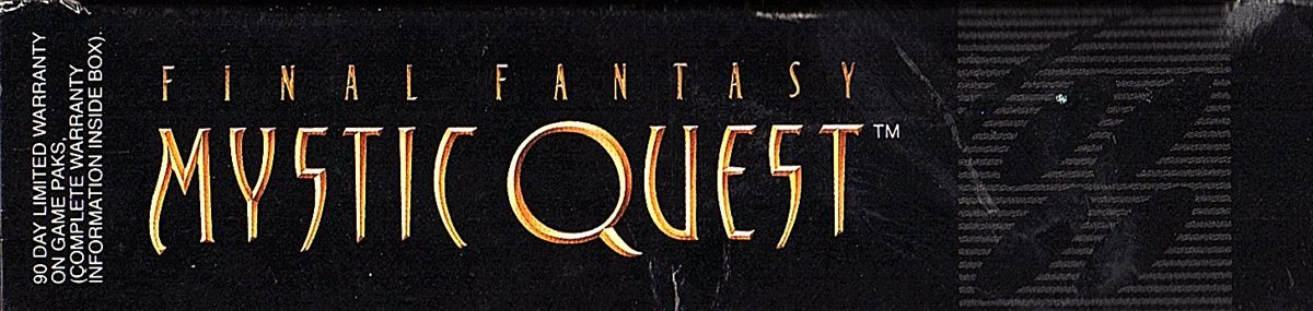 Spine/Sides for Final Fantasy: Mystic Quest (SNES): Left